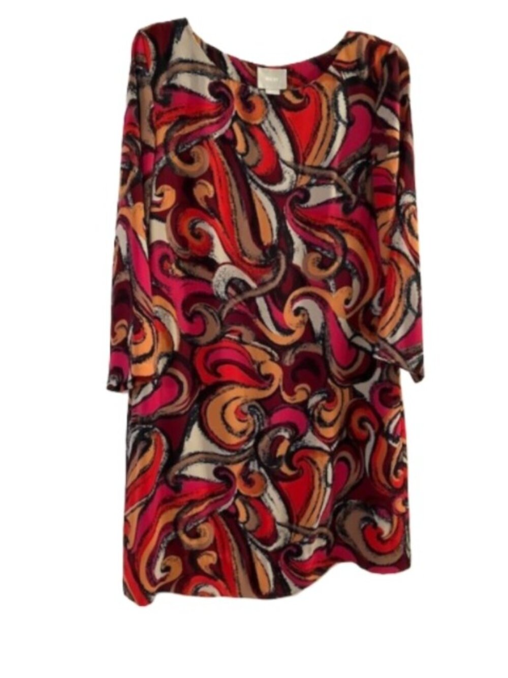Maeve for Anthropologie Multi-Color Lined Dress Size Medium